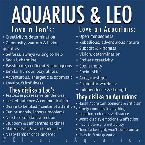 aquarius leo compatibility|are aquarius and leo soulmates.